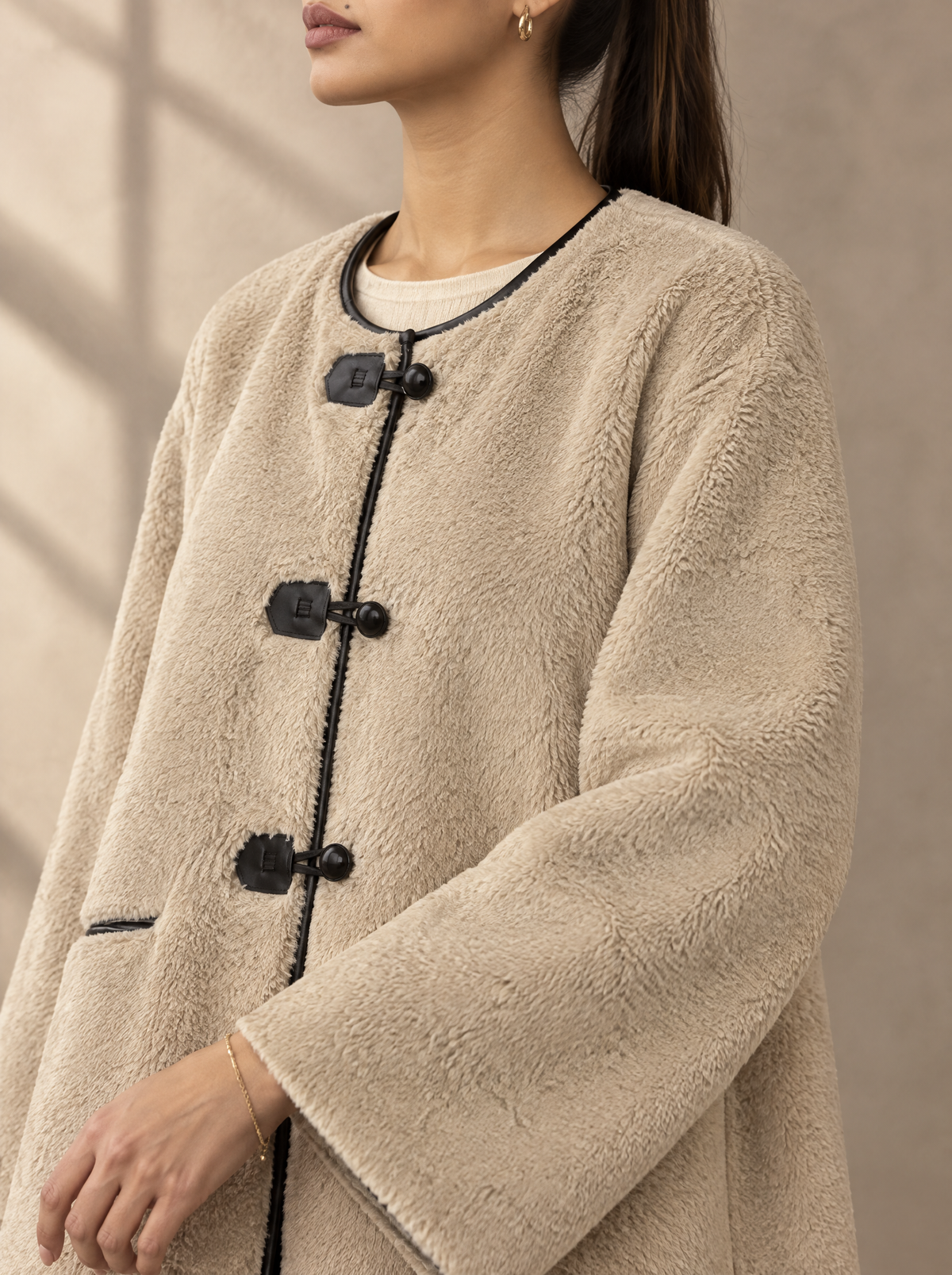 Warm editorial room · Soft sophisticated / old money As Pictured macro