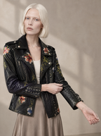 Warm editorial room · Soft sophisticated / old money Black adjusting