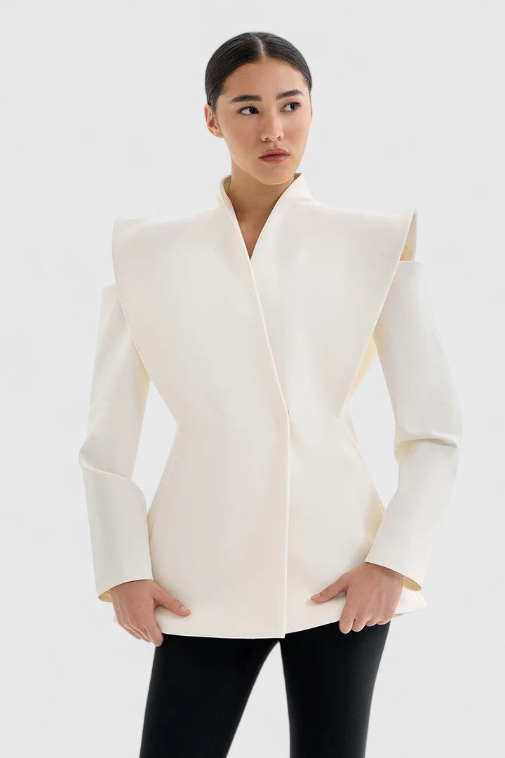 Unisex Blazer with Structured Shoulders