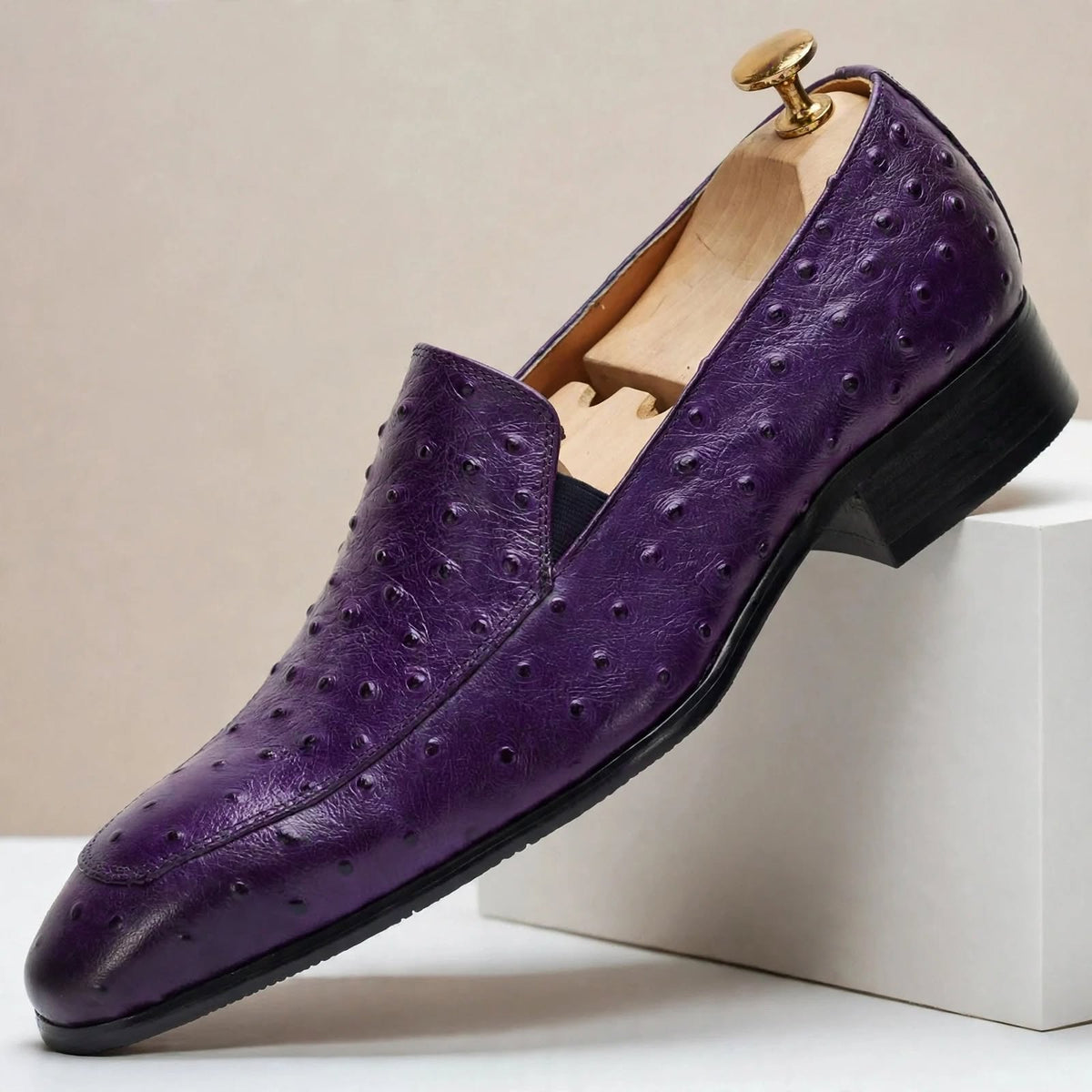 Women's Loafers with Quill-Style Texture