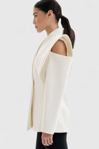 Unisex Blazer with Structured Shoulders