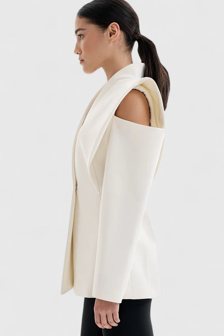 Unisex Blazer with Structured Shoulders