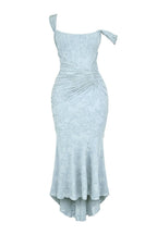 Women's Maxi Dress with Romantic Floral Print