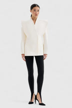 Unisex Blazer with Structured Shoulders